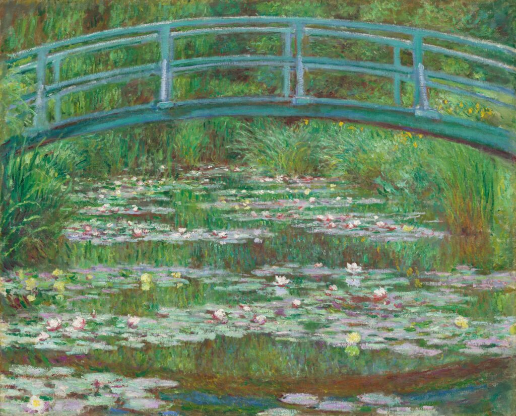 クロード・モネ 睡蓮の池と太鼓橋