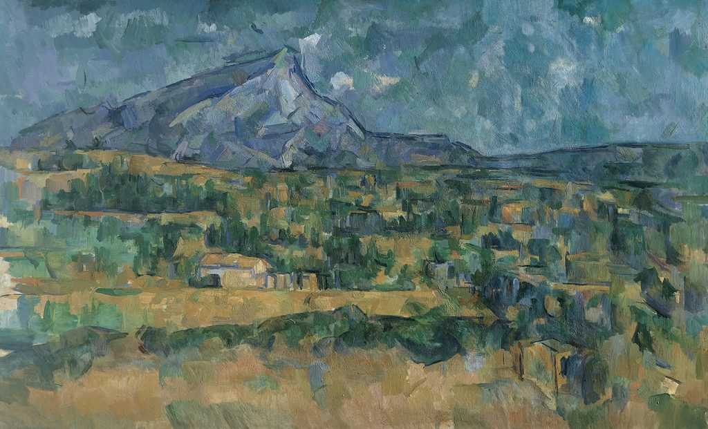 セザンヌ　サント＝ヴィクトワール山
