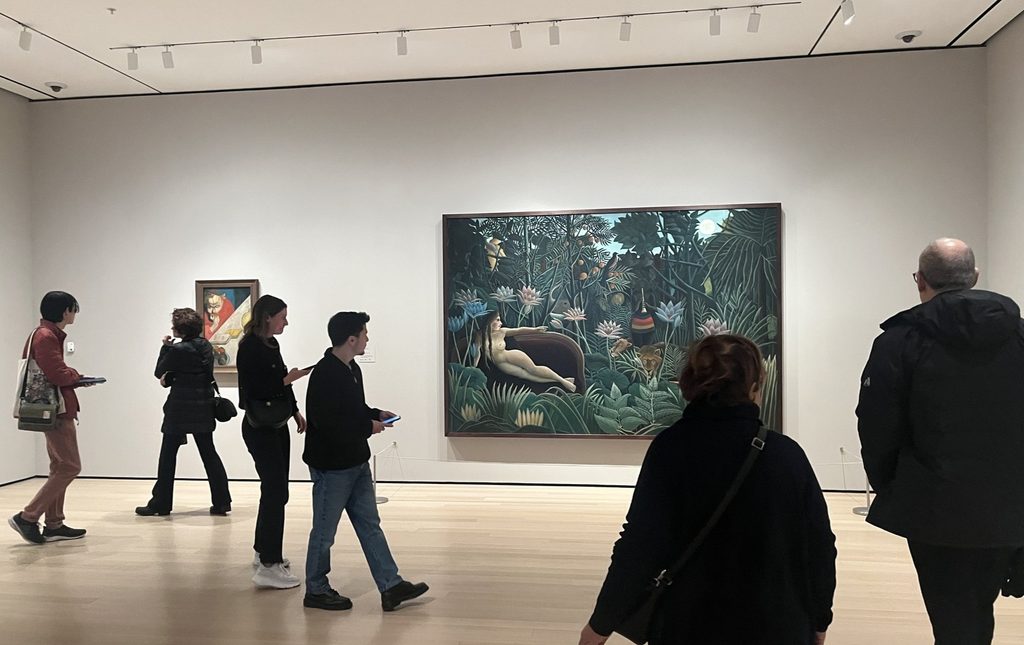MoMAのアンリ・ルソー「夢」